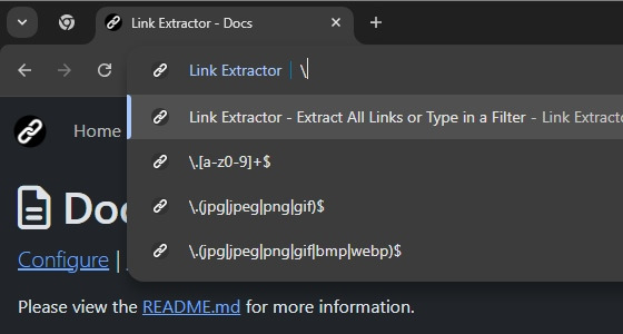 Chrome Pin Extension